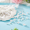 48Pcs 8 Style Acrylic Imitation Pearl Charms OACR-TA0001-09-5