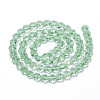 Transparent Glass Beads GLAA-Q066-14mm-C10-2