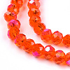 Electroplate Glass Beads Strands EGLA-A034-T1mm-L29-3