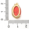 Dyed Synthetic Turquoise Pendants KK-U040-02G-3