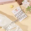 Flower Crystal Glass Rhinestone Cup Chains DIY-GL0005-73-5