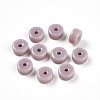 Opaque Solid Color Glass Beads X1-GLAA-N007-6x3mm-A02-1