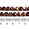 Sythetic Amber Beads Strands G-M199-02B-4