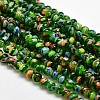 Round Millefiori Glass Beads Strands LK-P001-10-1