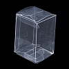 Rectangle Transparent Plastic PVC Box Gift Packaging CON-F013-01B-1