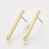 Alloy Stud Earring Findings X-PALLOY-S121-137-2