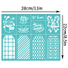 Self-Adhesive Silk Screen Printing Stencil DIY-WH0338-149-2