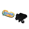 Beach Theme PVC Plastic Cabochons PL-CBABCB6-06-2