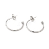 Non-Tarnish 304 Stainless Steel Stud Earring LS-EJEW-H134-02C-P-1
