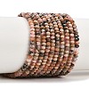 Natural Argentina Rhodonite Beads Strands G-B175-A17-2x3mm-2