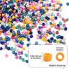 1800Pcs 15 Colors Glass Cylinder Beads SEED-YW0002-59-2