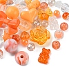 Opaque & Transparent Acrylic Beads MACR-YW0002-01B-1