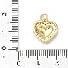 Brass Micro Pave Clear Cubic Zirconia Pendants LS-KK-H255-08G-01-3