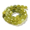 Natural Lemon Jade Beads Strands G-P497-01D-04-3