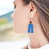 2Pcs 2 Style PET Plastic Earring Handwork Template DIY-WH0571-008-5