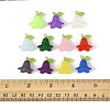 50Pcs Transparent Acrylic Pendants PALLOY-FS00043-05-5
