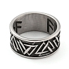 304 Stainless Steel Ring RJEW-B055-03AS-08-3