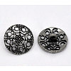 Zinc Alloy Shank Buttons BUTT-N0002-01AS-18mm-2