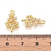 Brass Micro Pave Cubic Zirconia Pendants KK-N263-88G-3
