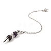 Natural Amethyst Pointed Dowsing Pendulums G-K338-29P-09-2