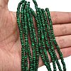 Synthetic Malachite Beads Strands G-L635-A22-4x2mm-2