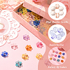 150Pcs Transparent Acrylic Bead Frame TACR-YW0003-21-5
