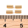 SHEGRACE Brass Tube Beads XGRPCP415-250G-3