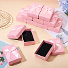 Rectangle Paper Jewelry Set Storage Gift Boxes with Bowknot CON-TAC0014-12E-4