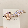 Alloy Rhinestone Alligator Hair Clips for Women Girls PW-WG03C49-03-1