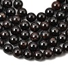 Natural Garnet Gemstone Beads Strands G-R263-9mm-2