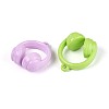 Opaque Acrylic Pendants SACR-T035-35M-2