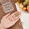 3Pcs Alloy Spring Gate Rings FIND-BBC0002-23KCG-01-3