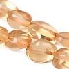 Natural Citrine Beads Strands G-C257-01-4