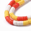 Handmade Polymer Clay Bead Strands CLAY-C003-02A-4