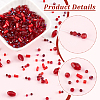   1000Pcs 10 Style Glass Beads Strands GLAA-PH0003-02-4