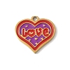 304 Stainless Steel Enamel Charms STAS-P388-19A-G-1