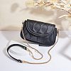 Iron Flat Snake Chain Bag Handles FIND-WH0111-109-4