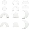 201 Stainless Steel Pendants STAS-FH0001-28P-1