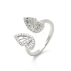 Butterfly Cuff Rings RJEW-G337-12P-4