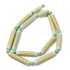 Handmade Lampwork Chevron Beads LAMP-Z019-01-23-4