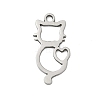 201 Stainless Steel Pendants STAS-F316-05P-01-1