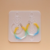 Earring Pendant Silicone Molds X-DIY-L023-30-1