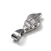304 Stainless Steel Pendants STAS-G066-26P-2