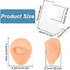 Soft Silicone Eye Flexible Model Body Part Displays with Acrylic Stands ODIS-WH0002-24-2