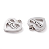 Non-Tarnish 304 Stainless Steel Charms LS-STAS-Y002-03P-2