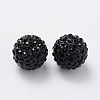 Grade A Rhinestone Pave Disco Ball Beads RB-Q101-11-2