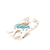 Cat Shape Enamel Pin PW-WG884B5-01-2