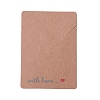 Cardboard Necklace Display Cards CDIS-F002-05A-1