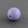 Solid Chunky Bubblegum Acrylic Ball Beads X-SACR-R835-10mm-08-2