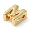 Rack Plating Brass Slide Charms KK-M254-15G-M-2